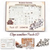 Puzzle Locomotiva Lemn 3D - 13 cm