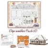 Puzzle Casa Lemn 3D- 10 cm