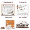 Puzzle Casa Lemn 3D- 10 cm
