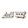 Puzzle Set Locomotiva si Vagon - 13 cm + 13 cm