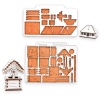 Puzzle 3D Set Casa si Fantana - 10 cm + 7 cm