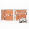 Puzzle Casa Lemn 3D- 17 cm