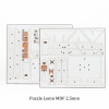 Puzzle Casa Lemn 3D- 17 cm
