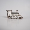 Puzzle Locomotiva Lemn 3D - 13 cm