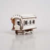 Puzzle Vagon Lemn 3D - 13 cm