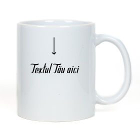 Cana personalizabila cu text - 300 ml