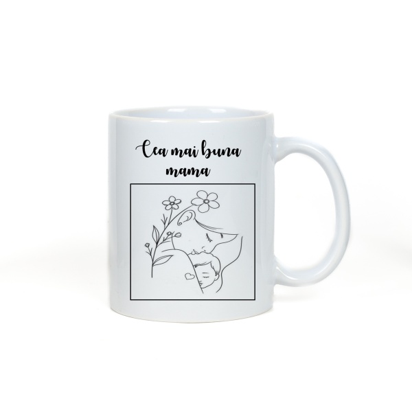 Cana personalizabila cu textul si poza ta - 300 ml