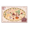 Tocator Oval din lemn - design pitoresc din Bucovina - 22 cm x 14 cm