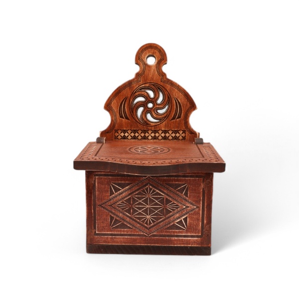 Sararita din lemn, valtoarea vietii - 14 cm x 10 cm x 24 cm