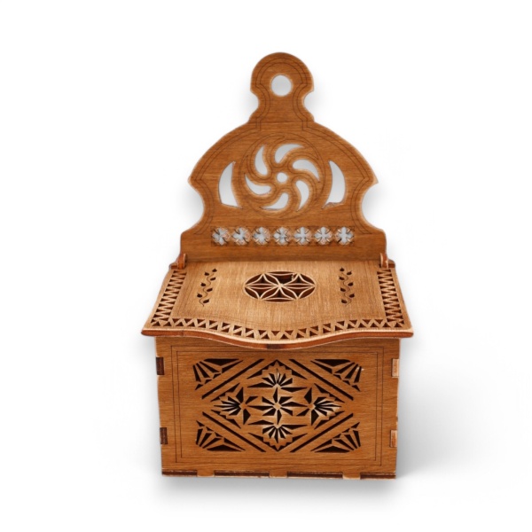 Sararita din placaj, valtoarea vietii - 14 cm x 10 cm x 24 cm