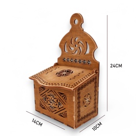 Sararita din placaj, valtoarea vietii - 14 cm x 10 cm x 24 cm