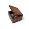 Cutie de bijuterii din lemn - 12 cm x 7,5 cm