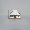 Casa Lemn 3D- 8 cm Personalizabila