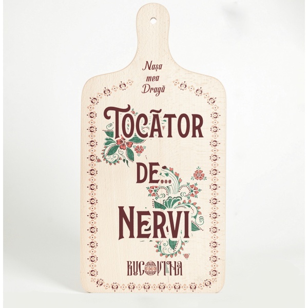 Tocator Nervi 42 cm Personalizabil + Cutie