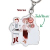 Breloc 2 țărănei - Personalizabil