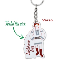 Breloc țărănel - Personalizabil