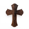 Cruce din lemn cu Iisus Hristos - 26 cm x 19 cm