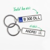 Breloc NR Inmatriculare Personalizabil