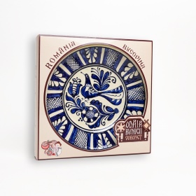 Farfurie decorativa din ceramica - 21cm