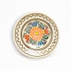 Farfurie adanca din ceramica - motive traditionale - 20 cm