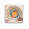 Farfurie adanca din ceramica - motive traditionale - 20 cm