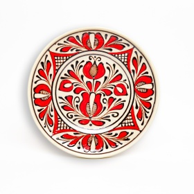 Farfurie decorativa din ceramica - 22 cm