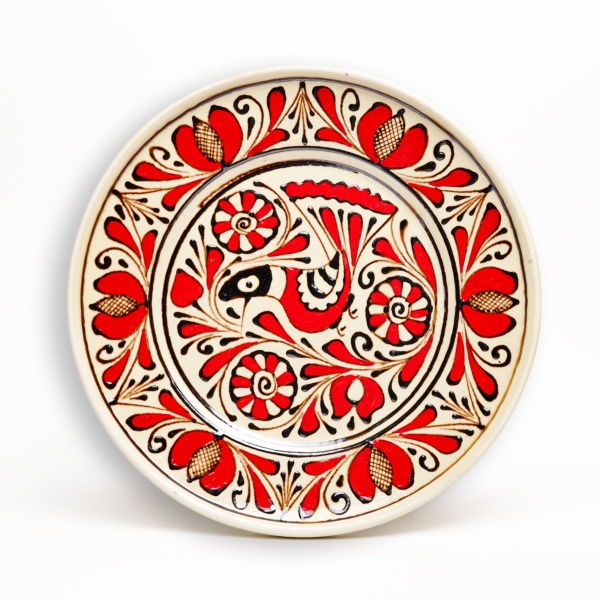 Farfurie decorativa din ceramica - 25 cm