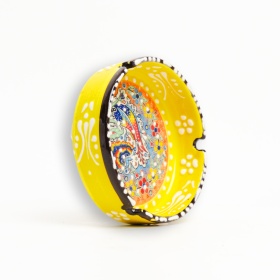 Scrumiera din ceramica decorata - 11 cm x 4 cm