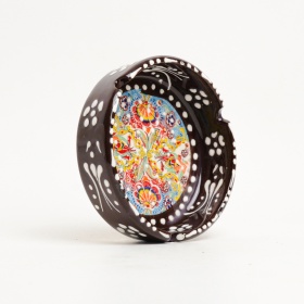 Scrumiera din ceramica decorata - 11 cm x 4 cm