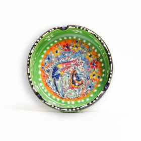 Scrumiera din ceramica decorata - 11 cm x 4 cm