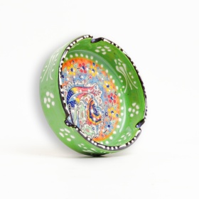 Scrumiera din ceramica decorata - 11 cm x 4 cm