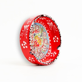 Scrumiera din ceramica decorata - 11 cm x 4 cm