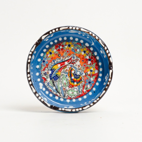 Scrumiera din ceramica decorata - 11 cm x 4 cm