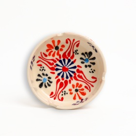 Scrumiera din ceramica decorata - 11 cm x 3,5 cm