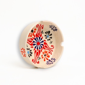 Scrumiera din ceramica decorata - 11 cm x 3,5 cm