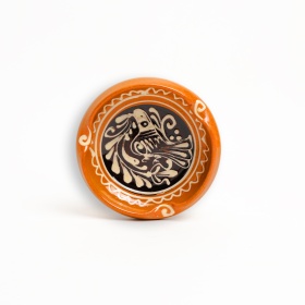 Scrumiera din ceramica decorata - 10 cm x 3 cm