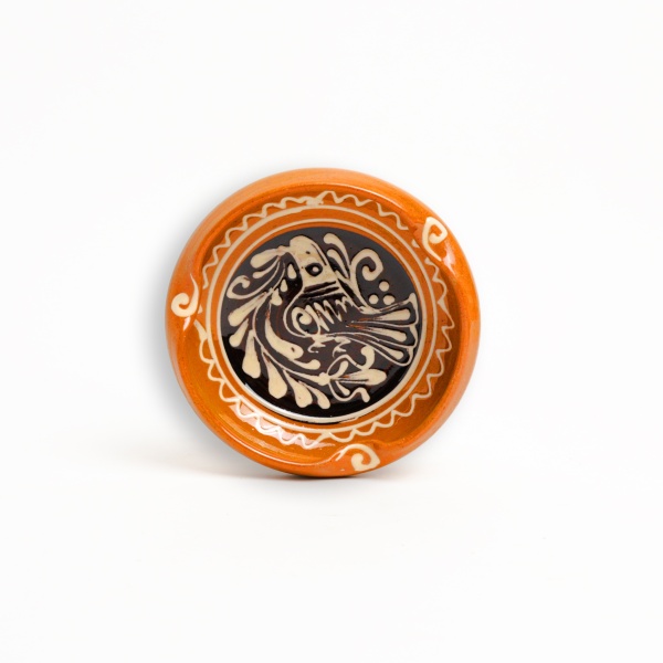 Scrumiera din ceramica decorata - 10 cm x 3 cm