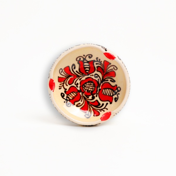 Scrumiera din ceramica decorata - 10 cm x 3 cm