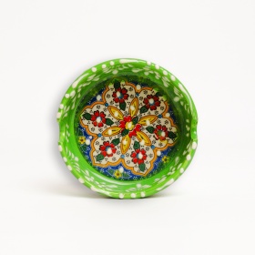 Scrumiera din ceramica decorata - 8 cm x 3 cm