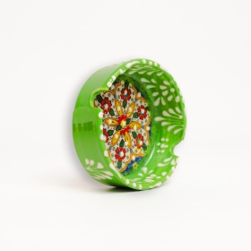 Scrumiera din ceramica decorata - 8 cm x 3 cm