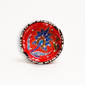 Scrumiera din ceramica decorata - 8 cm x 3 cm