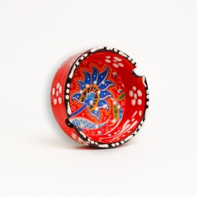 Scrumiera din ceramica decorata - 8 cm x 3 cm