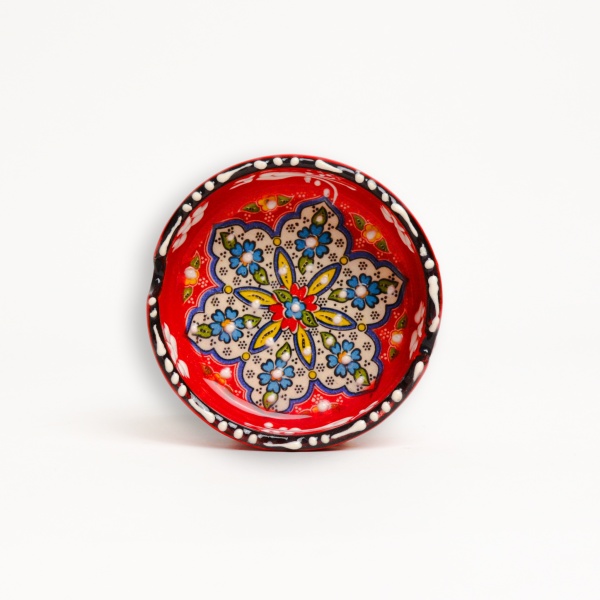 Scrumiera din ceramica decorata - 8 cm x 3 cm