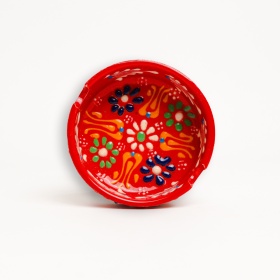 Scrumiera din ceramica decorata - 8 cm x 3 cm