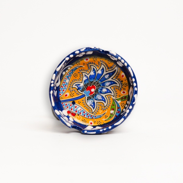 Scrumiera din ceramica decorata - 8 cm x 3 cm