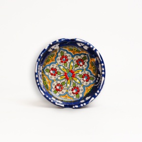 Scrumiera din ceramica decorata - 8 cm x 3 cm