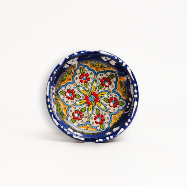 Scrumiera din ceramica decorata - 8 cm x 3 cm