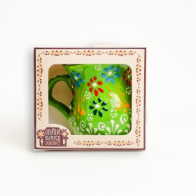 Cana cu model traditional - 10 cm x 12 cm - 280 ml