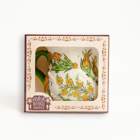 Cana cu model traditional - 10 cm x 12 cm - 280 ml