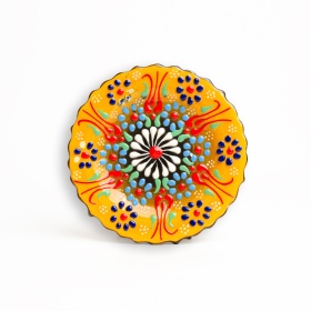 Farfurie ornamentala din ceramica - 13 cm